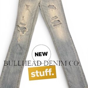 Bullhead Light Blue Denim Skinniest Jeans (item#10256)